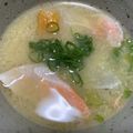 きよやよ's cooksnap of when they made 鮭のアラで☆あったか汁☆.