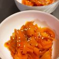 ピンクの毛糸だま's cooksnap of when they made 簡単5分で！ひらひらにんじんのバター醤油.