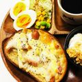 choco831's cooksnap of when they made 粗挽きウインナーとチーズたっぷりトースト.