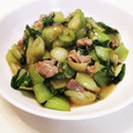 クックE662AA☆'s cooksnap of when they made 豚肉と青梗菜のとろり中華風炒め.