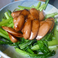 K/S's cooksnap of when they made 小松菜と魚肉ソーセージの盛り合わせ.