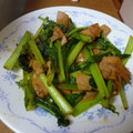 K/S's cooksnap of when they made 小松菜炒め.