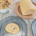クックJ8NSEQ☆'s cooksnap of when they made チーズクリーム♡キウイのロールケーキ.