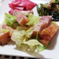 mary_39's cooksnap of when they made キャベツとベーコンのレンチンおつまみ.