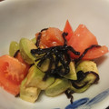 ☆baobab☆'s cooksnap of when they made 簡単♪小鉢 アボカドとトマトの塩昆布和え.