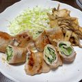 okamelove's cooksnap of when they made 豚ロース薄切り肉のはキャベチーズ巻き.