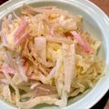 ばたみそーぱん☆'s cooksnap of when they made もやしとキャベツのごまマヨサラダ.