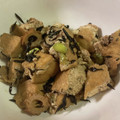papikun's cooksnap of when they made 厚揚げ＊ちくわ入り☆ひじき煮.
