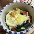 クックELI7VG☆'s cooksnap of when they made ほうれん草のココット.