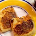 coffee's cooksnap of when they made サンバル入り納豆チーズの油揚げ包み焼き.