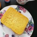 poikau's cooksnap of when they made ハロウィン★HB早焼き蜂蜜かぼちゃ食パン.