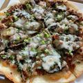 Koron24's cooksnap of when they made ナスとひき肉の和風テリヤキPizza♪.