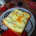haruku221's cooksnap of when they made 簡単 ポテサラトースト.