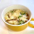 かっちゃん杉's cooksnap of when they made とろり椎茸・オクラのかき玉コンソメスープ.