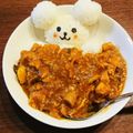 カナぶんちゃん's cooksnap of when they made リラックマのカレー風呂♪.