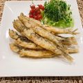 テイラアァ's cooksnap of when they made メヒカリの唐揚げ.