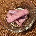 スミレの花の砂糖漬け's cooksnap of when they made 母から教わった♪大根の甘酢漬け.