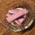 スミレの花の砂糖漬け's cooksnap of when they made 母から教わった♪大根の甘酢漬け.