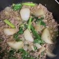クックZ5DBHD☆'s cooksnap of when they made かぶのそぼろあんかけ♪.