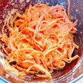 プー♡'s cooksnap of when they made 砂糖不使用・人参のゴマおかかマヨ和え.