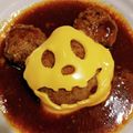 クックE04FUY☆'s cooksnap of when they made ♡ハロウィンミッキーの煮込みハンバーグ♡.