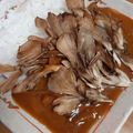 yumelon88's cooksnap of when they made 舞茸と牛すじのスパイスカレー.