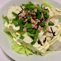 sayaendo＊'s cooksnap of when they made レタス・豆腐・ツナの塩昆布マヨサラダ.