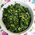 鬼へい's cooksnap of when they made セロリ葉の佃煮.