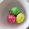 Harilet's cooksnap of when they made ☆キャラ弁☆うずらdeカワイイ恐竜の卵☆.