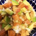 ひなコアラ's cooksnap of when they made 美肌に期待♡アボカドとサーモンのポキ丼.