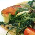 こぼく's cooksnap of when they made 鮭のムニエル～ホワイトソース～.