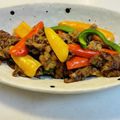 yu🐓's cooksnap of when they made 牛肉とピーマンパプリカのオイソ炒め.