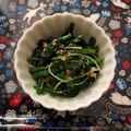 ☆hikonyan☆'s cooksnap of when they made ほうれん草&カイワレで☆胡麻和え.
