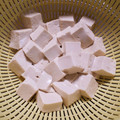 もふもふクロさん's cooksnap of when they made 木綿◆豆腐の水切り★保存法◆絹.