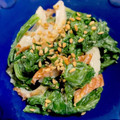 くま五郎's cooksnap of when they made セロリ一株分の葉っぱでマヨわさ和え.