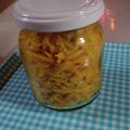 お山のエイ's cooksnap of when they made 柚子皮の塩漬け.