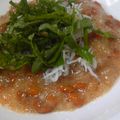 ユノちゃんmama's cooksnap of when they made 大葉にんにく醤油おろし納豆.