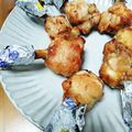 waiwain's cooksnap of when they made 揚げないヘルシー唐揚カリカリチューリップ.