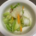 ピーナッツ子♪'s cooksnap of when they made 塩麹と米のとぎ汁で水キムチ.