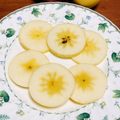 タシー's cooksnap of when they made 蜜入り「りんご」の切り方.
