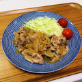Asato★'s cooksnap of when they made うちの生姜焼き.