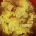 ひぃちゃんひー's cooksnap of when they made 簡単❤トロトロ白菜とツナのコンソメスープ.
