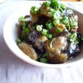 おポチ's cooksnap of when they made とろける！茄子とレバーの胡麻味噌煮.