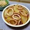 なおミール's cooksnap of when they made 柔らか♪イカと大根の煮物.