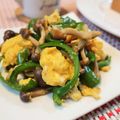 アイリッシュショコラ's cooksnap of when they made すぐ出来る♪シメジとピーマンの玉子炒め.