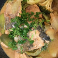 saki1010's cooksnap of when they made たっぷり野菜と鮭のちゃんちゃん焼き風.