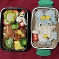 SUNMOONMOM's cooksnap of when they made ♪キャラ弁♪ヒミツのここたま♪オシャキ♪.