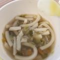 うね子ちゃん's cooksnap of when they made 離乳食中期　しらすにんじん小松菜うどん.