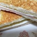 amileamila's cooksnap of when they made 簡単★サンドイッチ～ハム＆チーズ～.