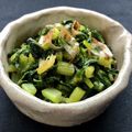 お料理ニャロメ's cooksnap of when they made ご飯のお供に♪大根の葉っぱでごま油炒め.